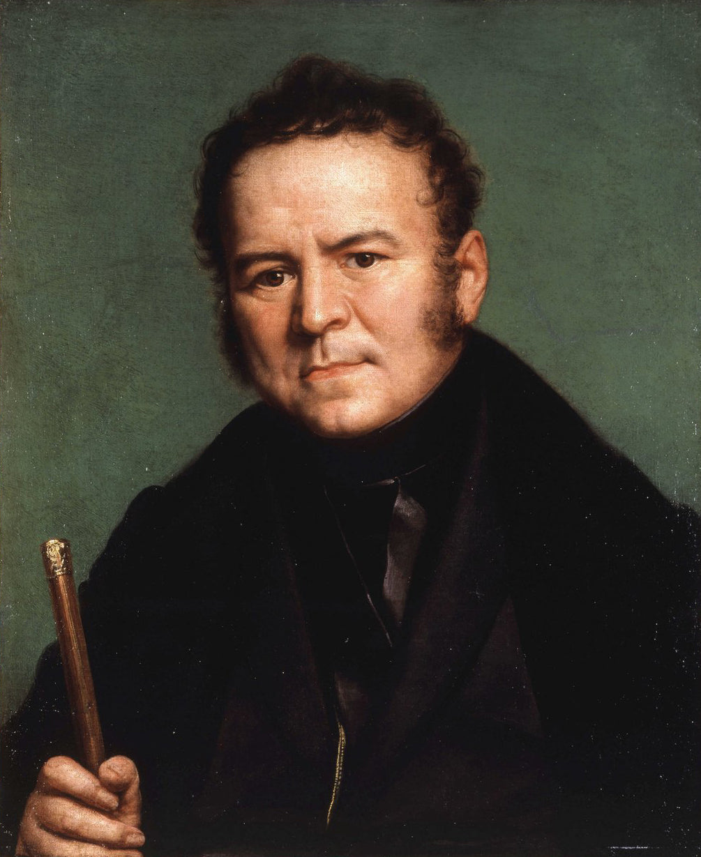 Portrait of Stendhal, French writer Henri Beyle