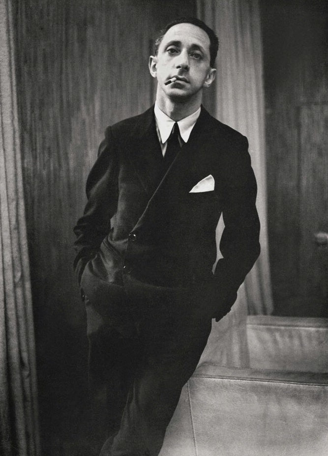 Portrait of Jean-Michel Frank, French interior designer