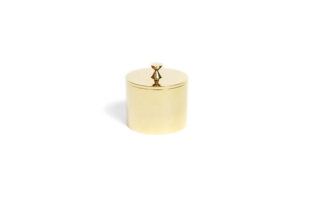 Nanette Hourglass Brass Boxes