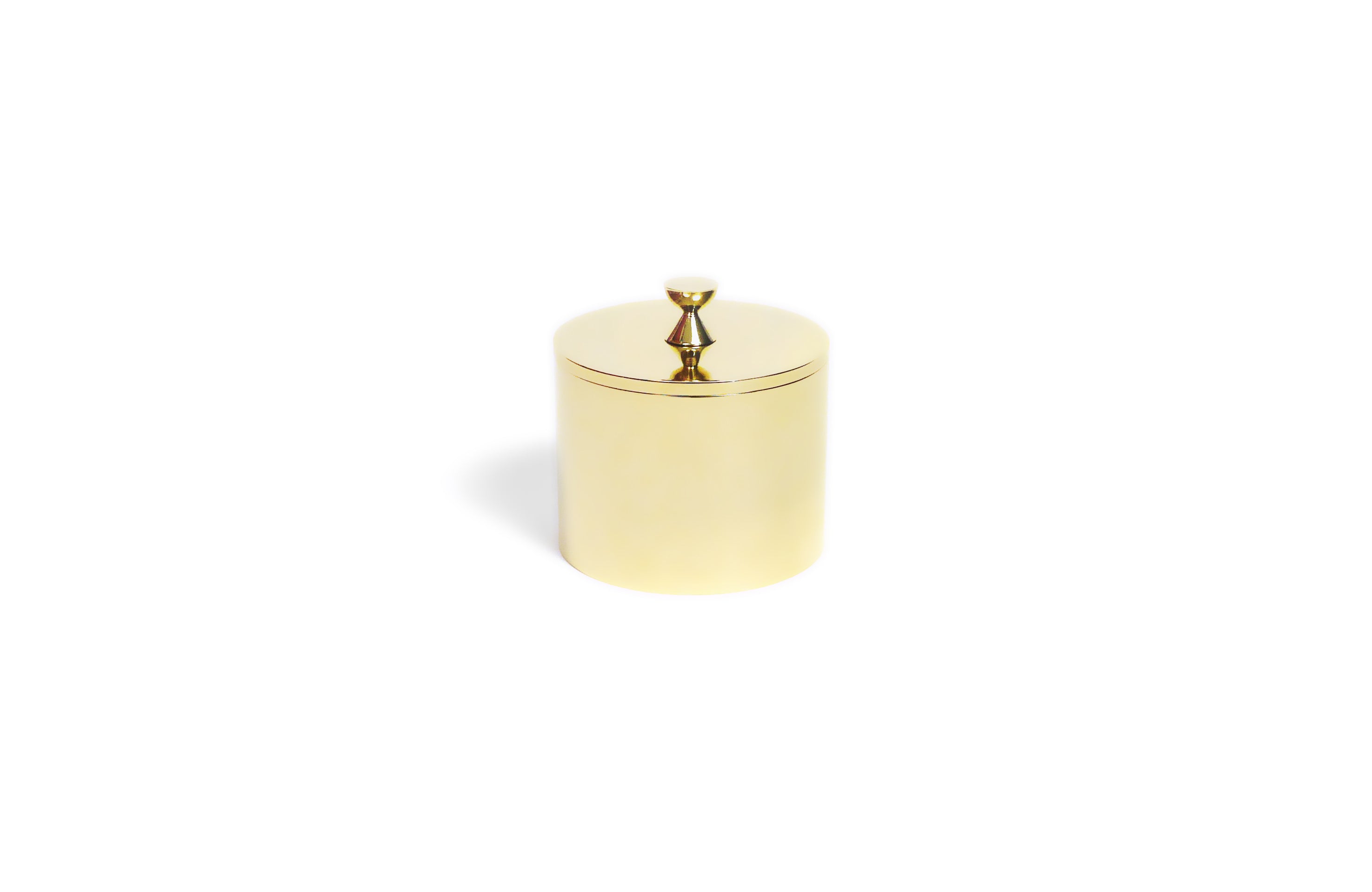 Nanette Hourglass Brass Boxes