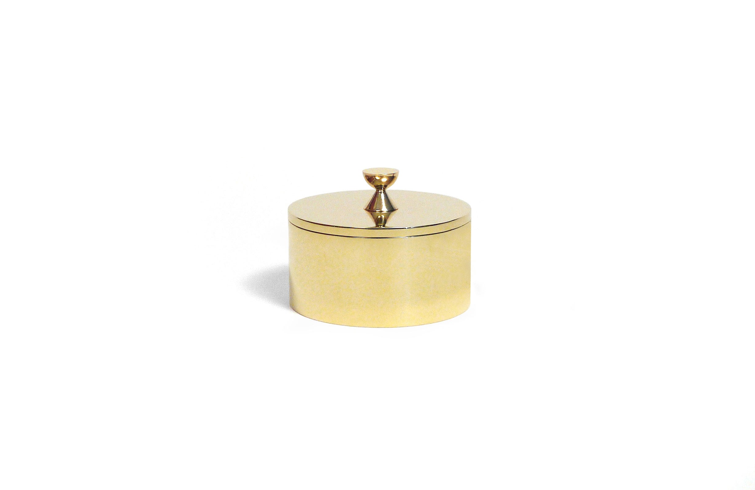 Nanette Hourglass Brass Boxes - Trade
