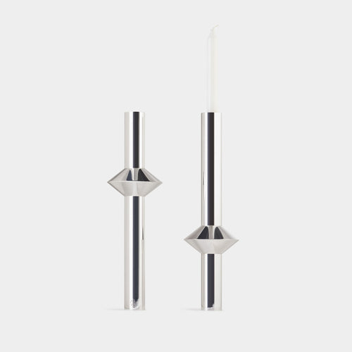 Annette Silver Candlesticks