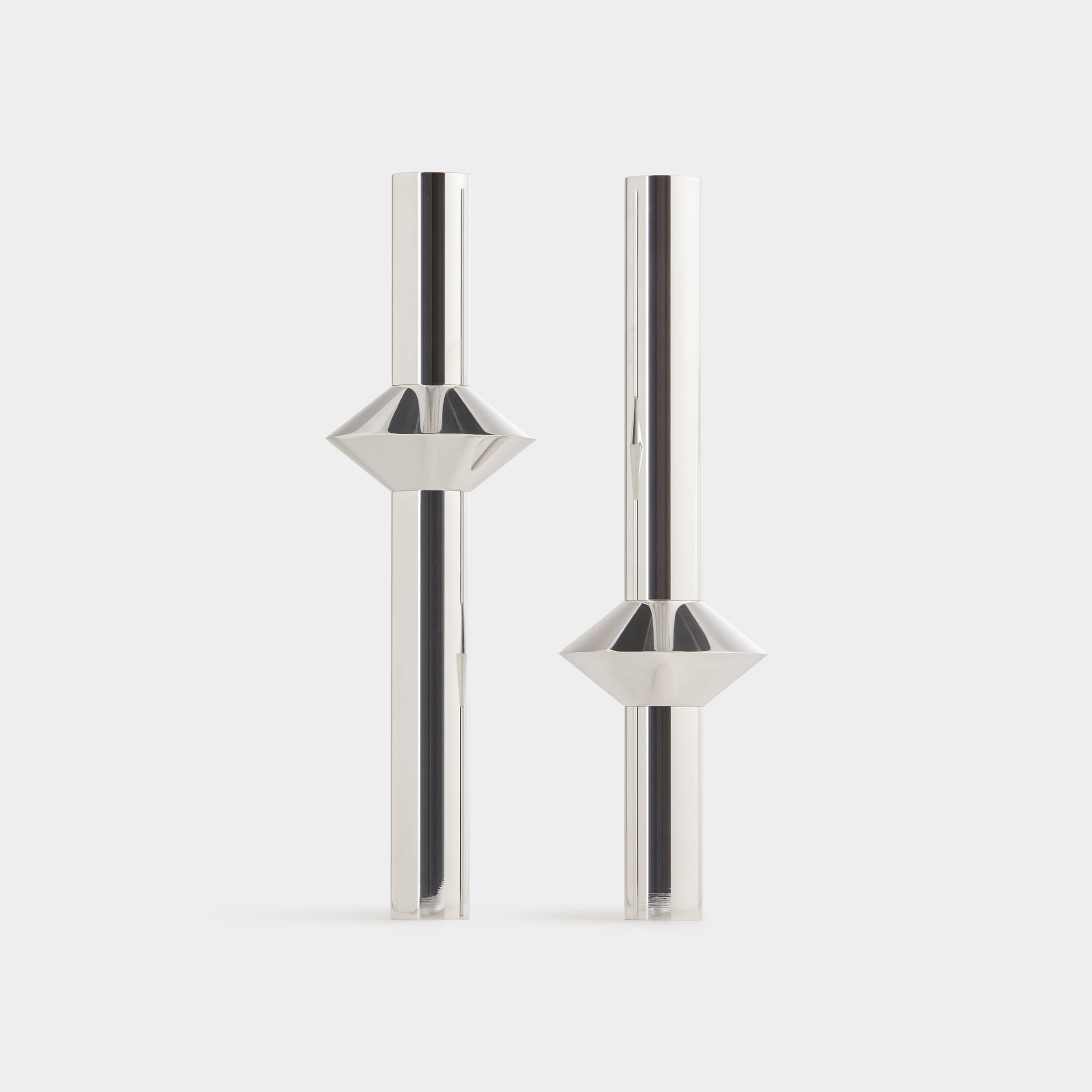 Annette Silver Candlesticks