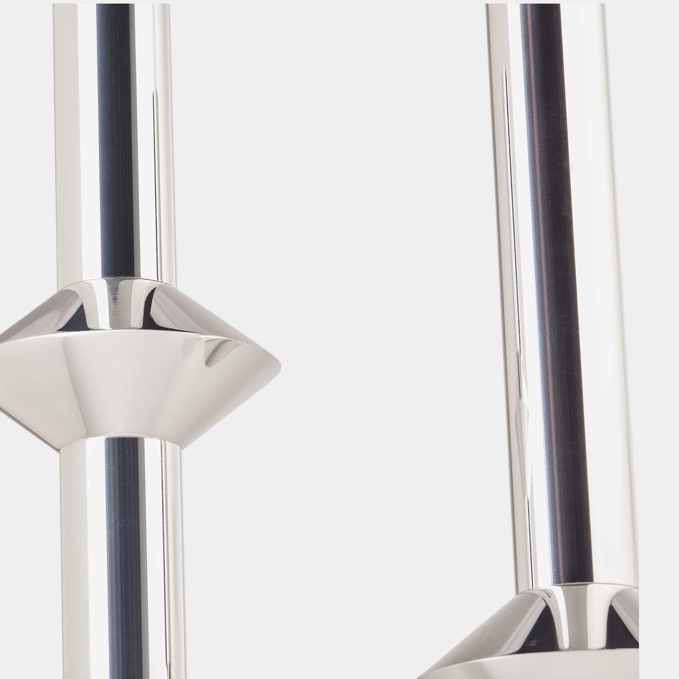 Annette Silver Candlesticks