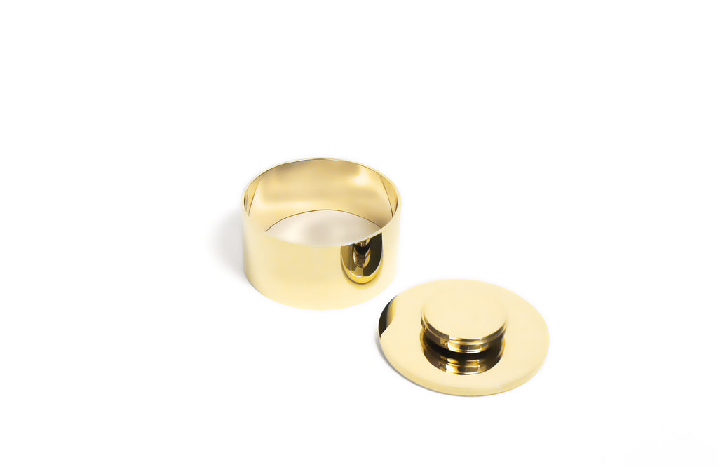 Nanette Disc Brass Boxes