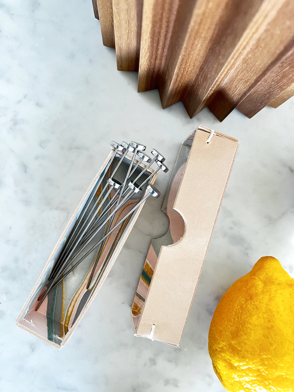 Lilly Stainless Steel Cocktail Sticks - Wholesale